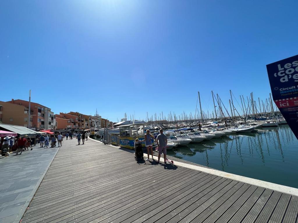 Super T2 Joli Balcon Centre Port Du Cap D'Agde Apartment Luaran gambar